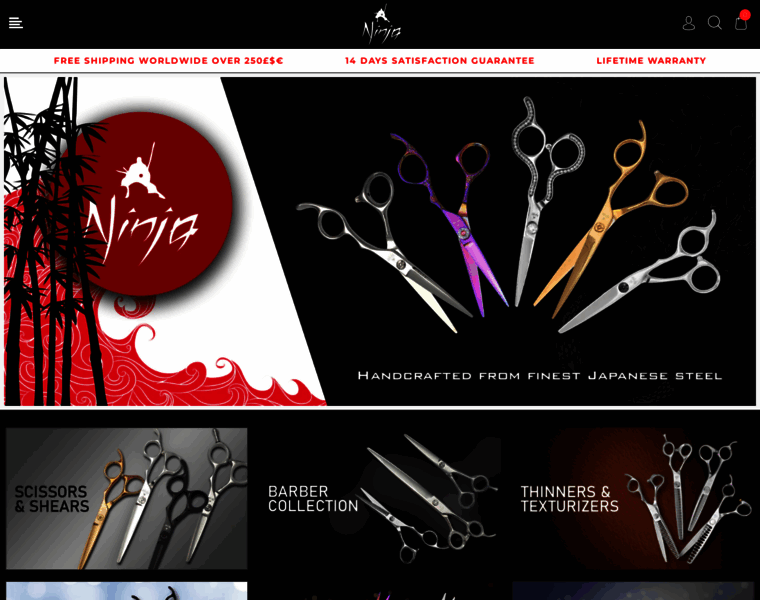 Ninjascissors.com thumbnail