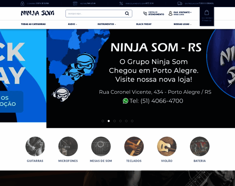 Ninjasom.com.br thumbnail