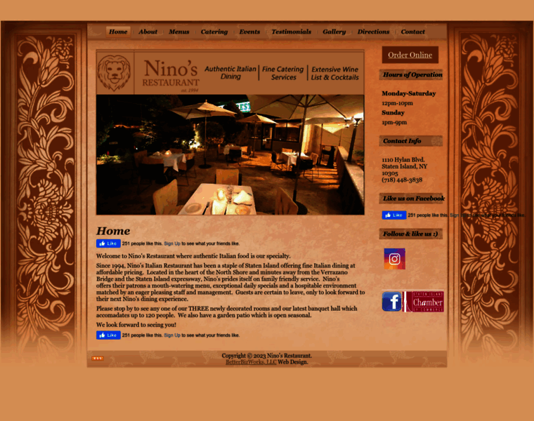 Ninosrestaurant.com thumbnail