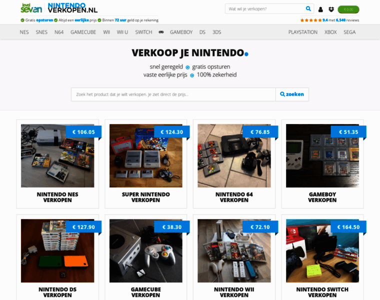 Nintendoverkopen.nl thumbnail