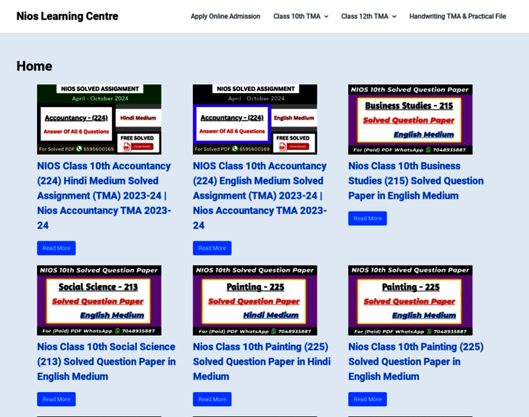 Nioslearningcentre.com thumbnail Nioslearningcentre.com thumbnail