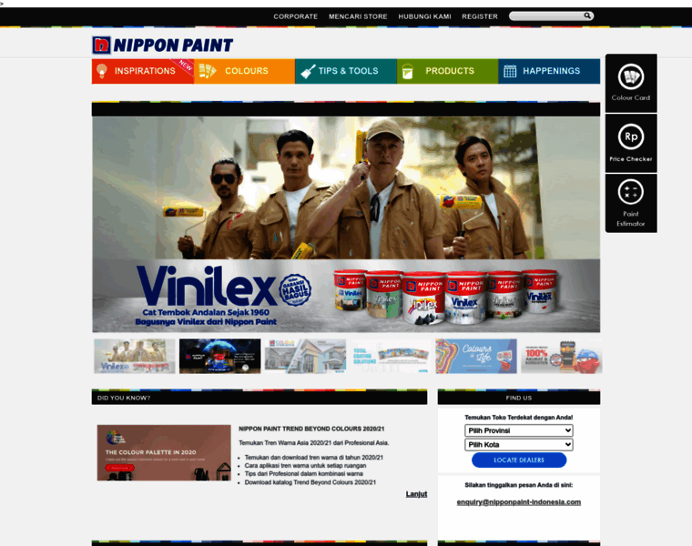 Nipponpaint-indonesia.com thumbnail