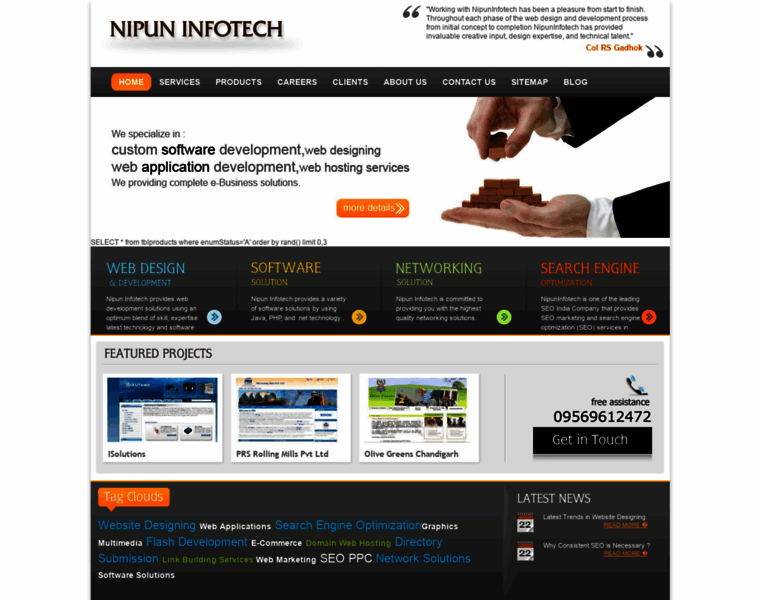 Nipuninfotech.com thumbnail