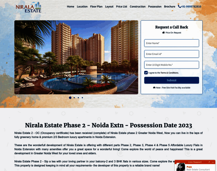 Niralaestatephase2.co.in thumbnail Niralaestatephase2.co.in thumbnail