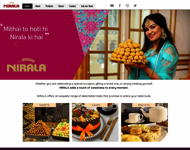 Niralafoods.co.uk thumbnail