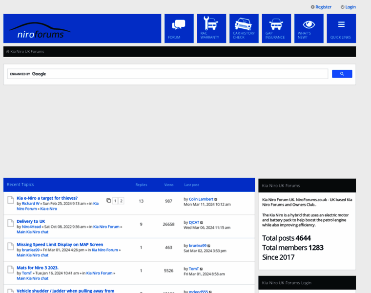 Niroforums.co.uk thumbnail