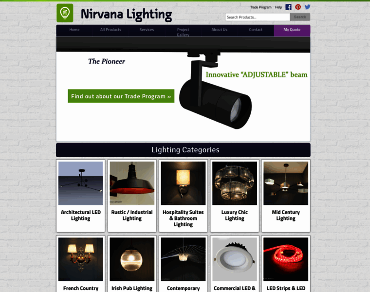 Nirvanalighting.com thumbnail