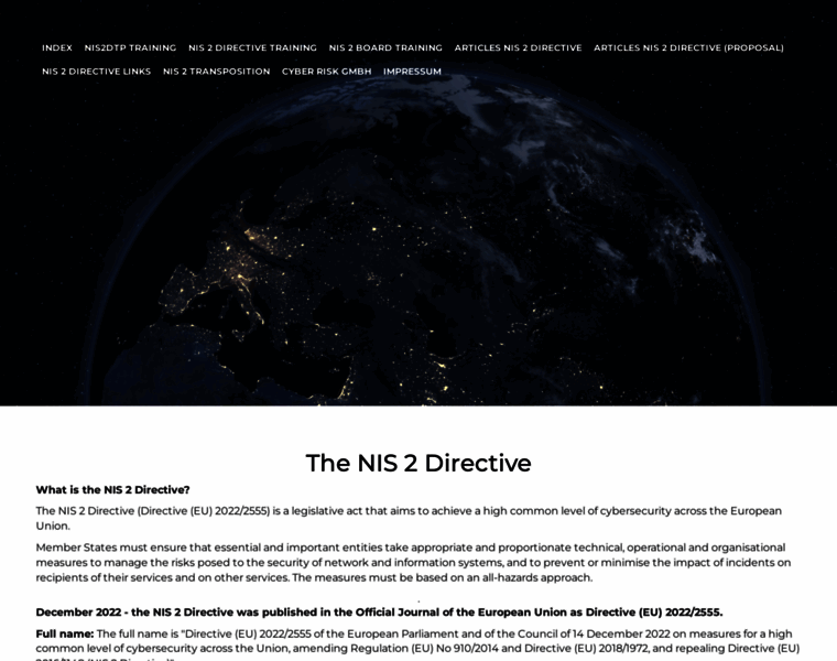 Nis-2-directive.com thumbnail