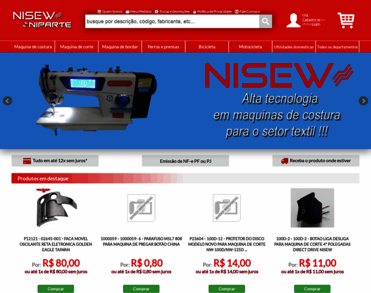 Nisew.com.br thumbnail
