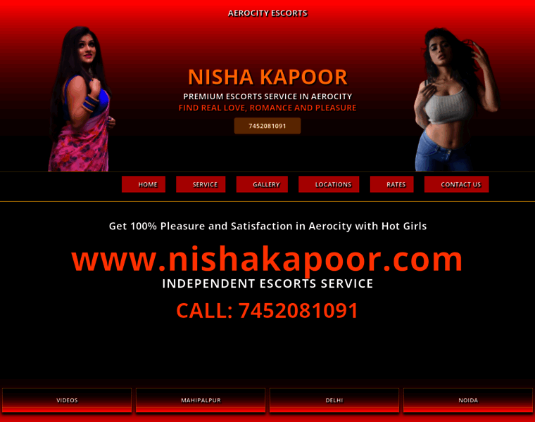 Nishakapoor.com thumbnail