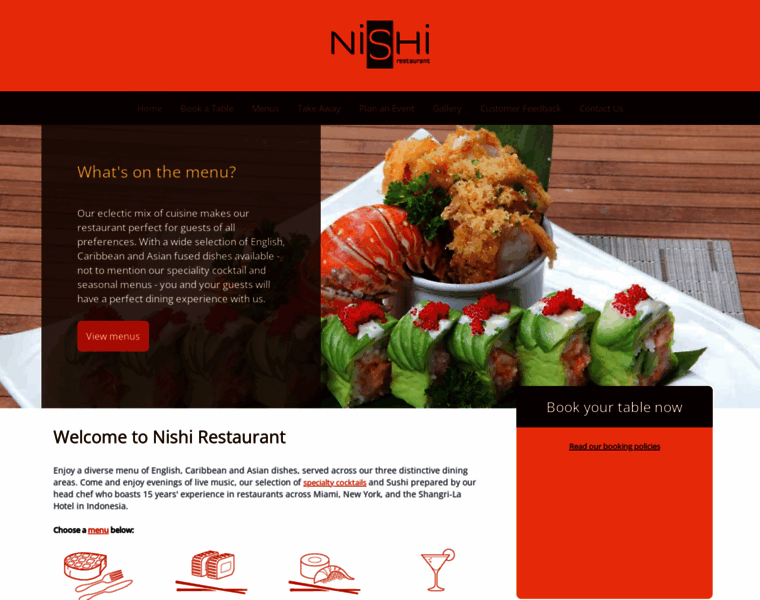 Nishi-restaurant.com thumbnail