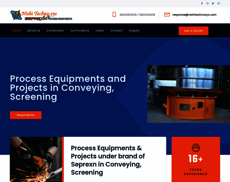 Nishitechnosys.com thumbnail