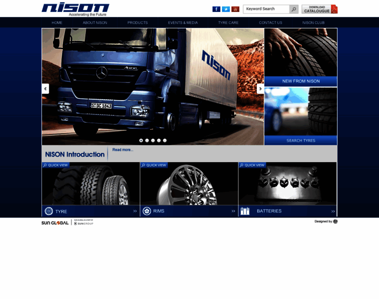 Nison-tyres.com thumbnail