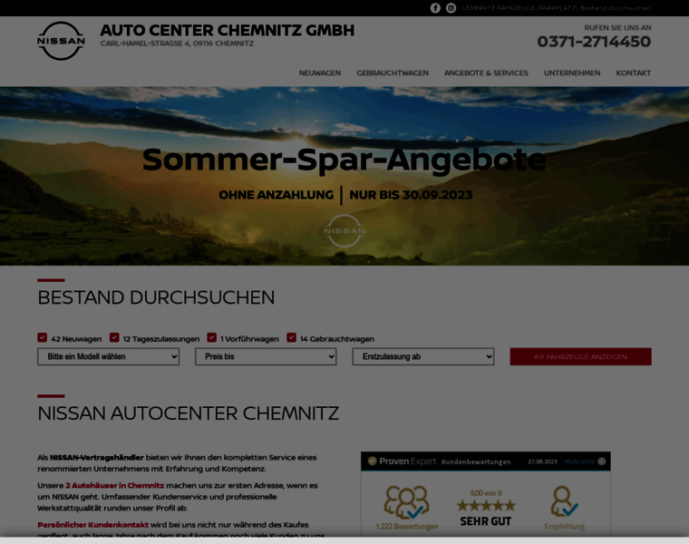 Nissan-autocenter-chemnitz.de thumbnail