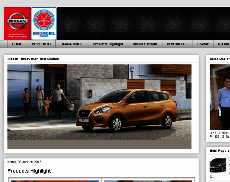 Nissan-bekasi.com thumbnail