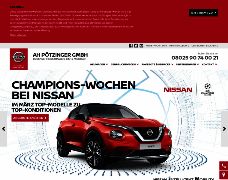 Nissan-poetzinger-miesbach.de thumbnail