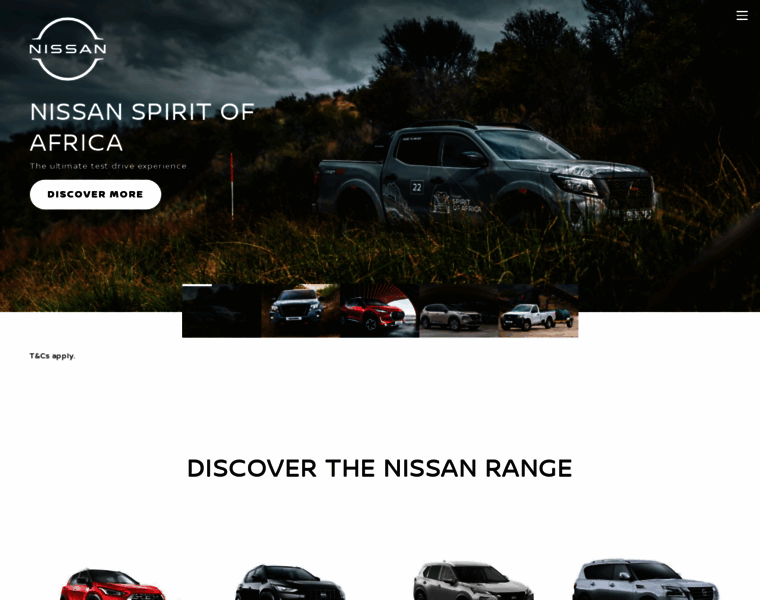 Nissan.co.za thumbnail