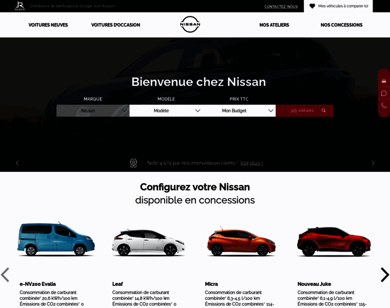 Nissan.jeanrouyerautomobiles.fr thumbnail