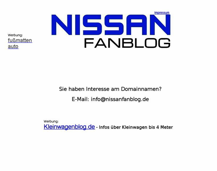 Nissanfanblog.de thumbnail