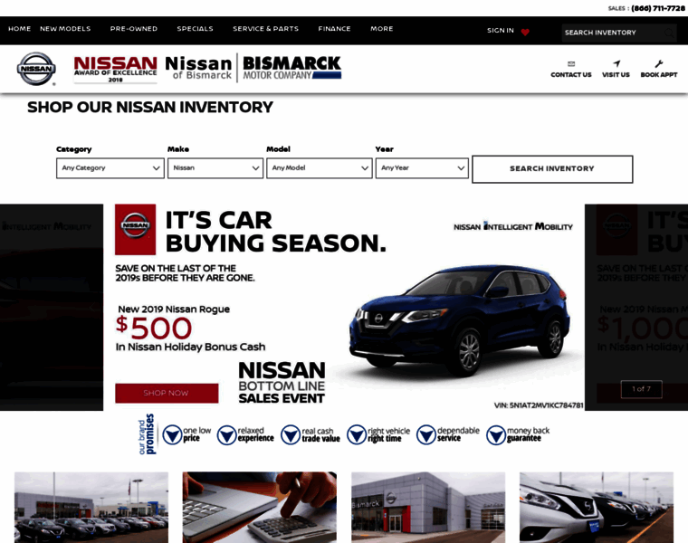 Nissanofbismarck.com thumbnail