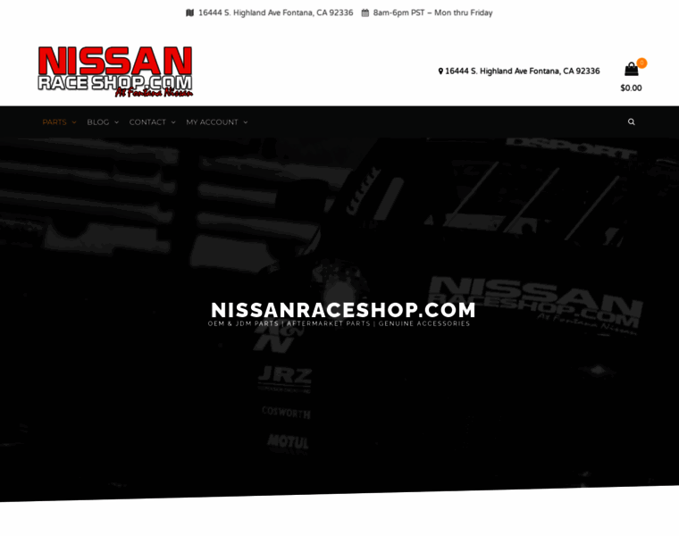 Nissanraceshop.com thumbnail