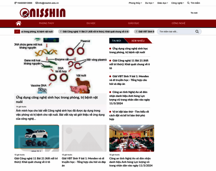 Nisshin.edu.vn thumbnail