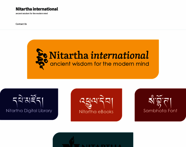 Nitartha.org thumbnail