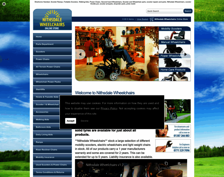 Nithsdale-wheelchairs.com thumbnail