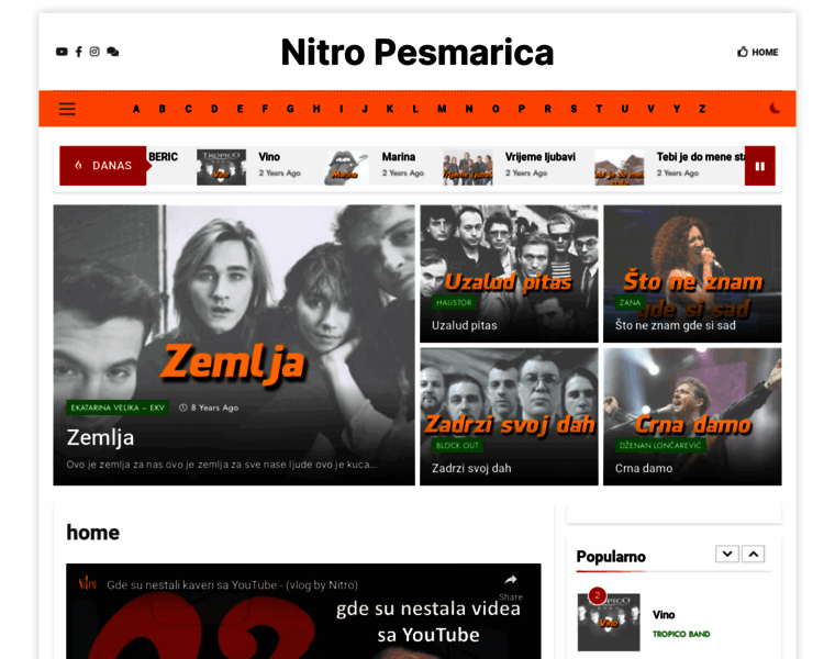Nitro-pesmarica.com thumbnail