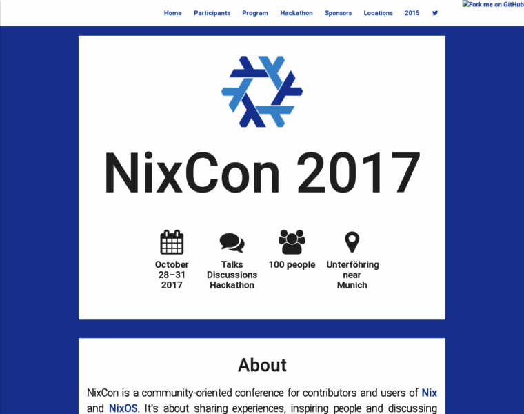 Nixcon2017.org thumbnail
