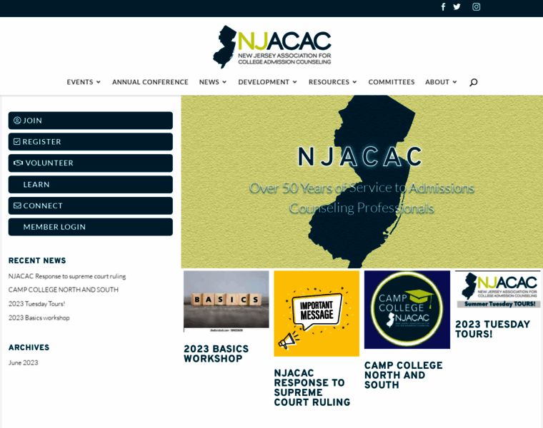 Njacac.org thumbnail