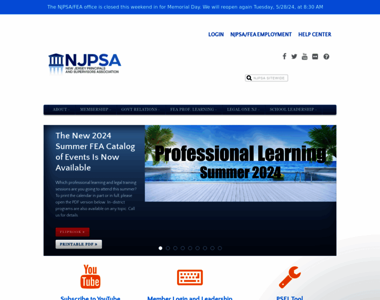 Njpsa.org thumbnail