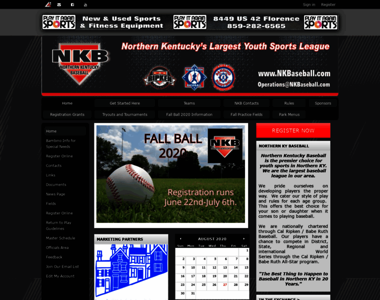 Nkbaseball.com thumbnail