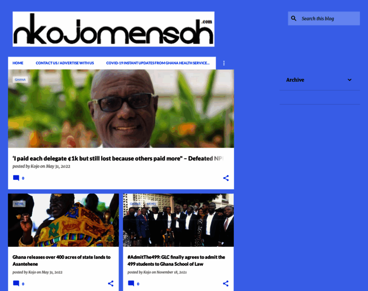 Nkojomensah.com thumbnail