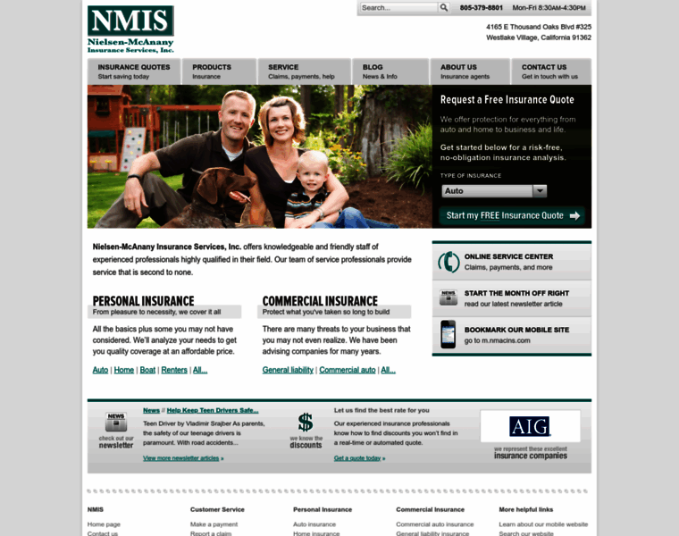 Nmacins.com thumbnail