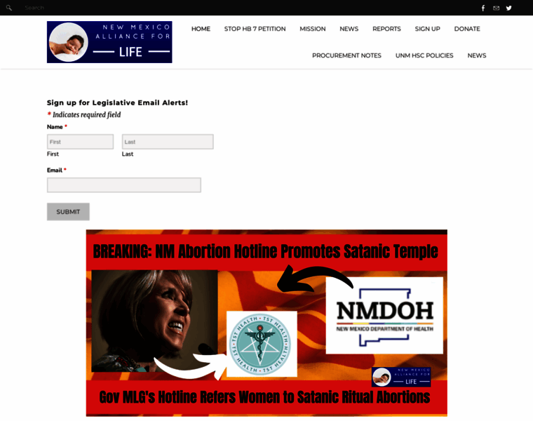 Nmallianceforlife.org thumbnail Nmallianceforlife.org thumbnail