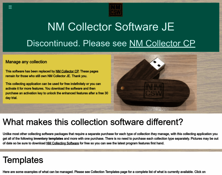 Nmcollectorsoftware.com thumbnail