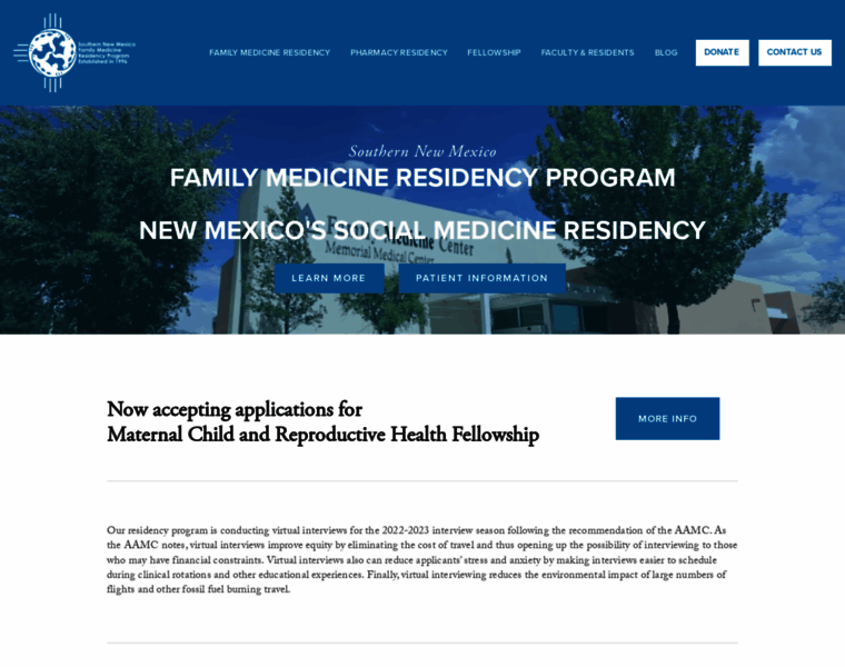 Nmfamilymedicine.org thumbnail
