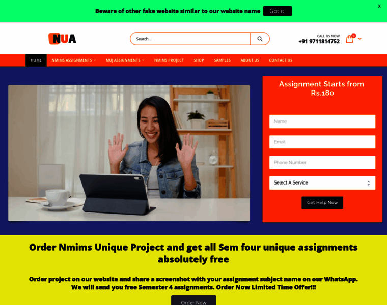 Nmimsuniqueassignment.com thumbnail