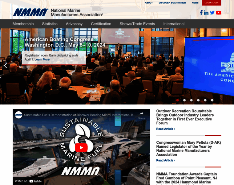 Nmma.org thumbnail
