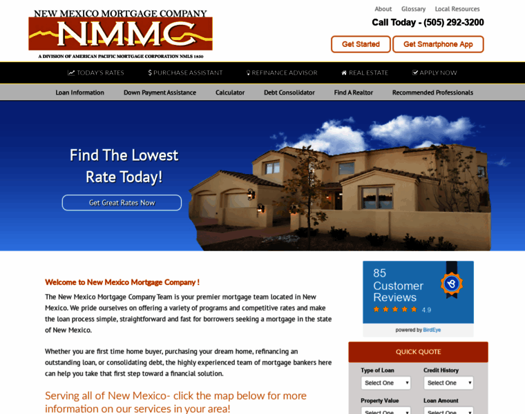 Nmmortgagecompany.com thumbnail