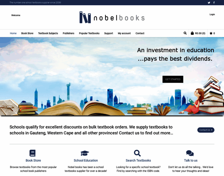 Nobelbooks.co.za thumbnail