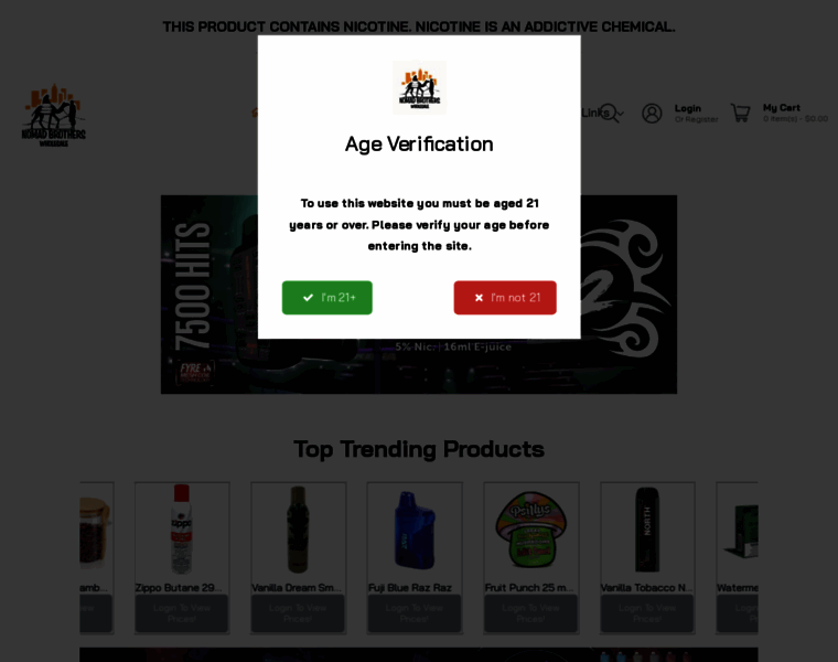 Noblecloudwholesale.com thumbnail