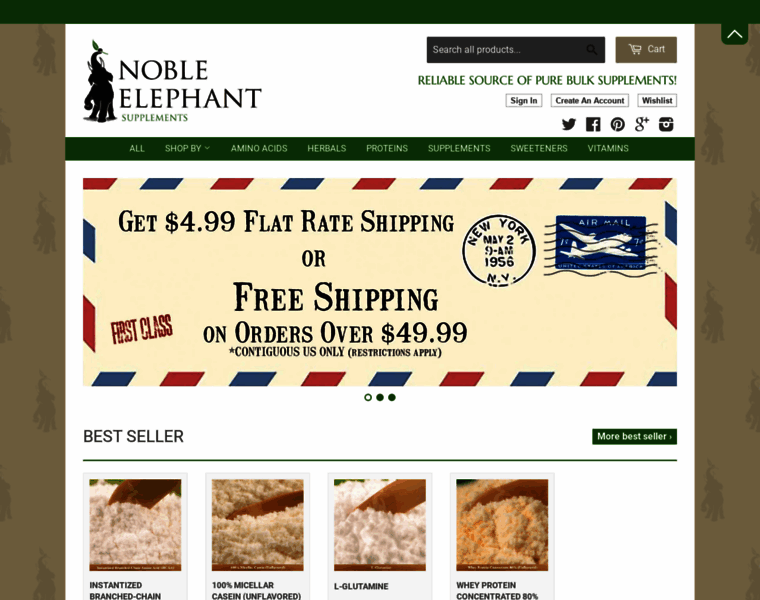 Nobleelephantsupplements.com thumbnail