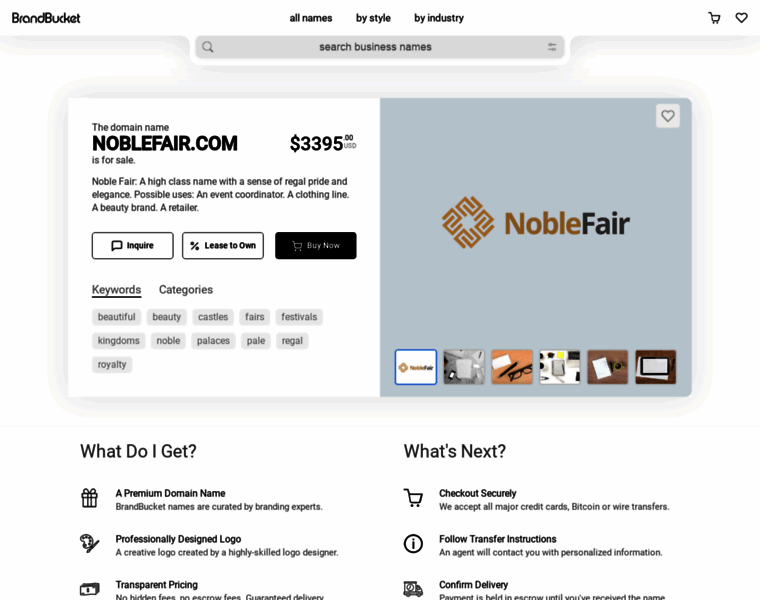 Noblefair.com thumbnail