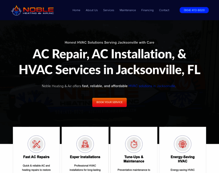 Nobleheatingairservices.com thumbnail Nobleheatingairservices.com thumbnail