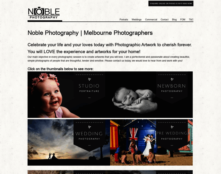 Noblephotography.com.au thumbnail