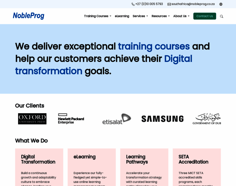 Nobleprog.co.za thumbnail