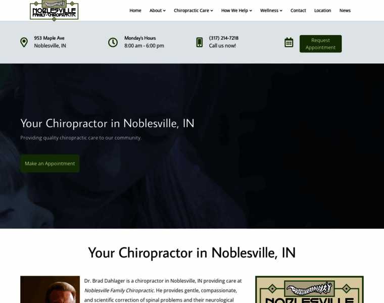Noblesvillefamilychiropractic.com thumbnail