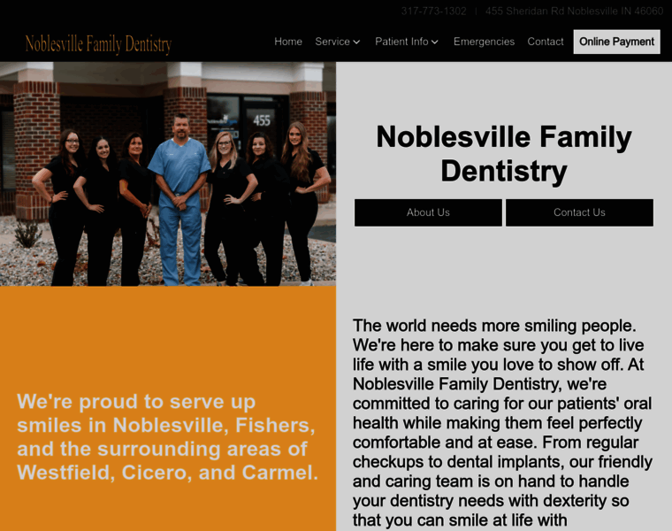 Noblesvillefamilydentistry.com thumbnail